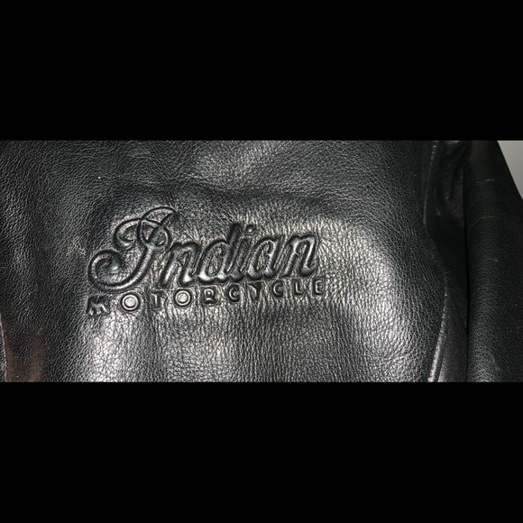 Vintage Ladies Indian Motorcycle Jacket XL - Picture 3 of 7